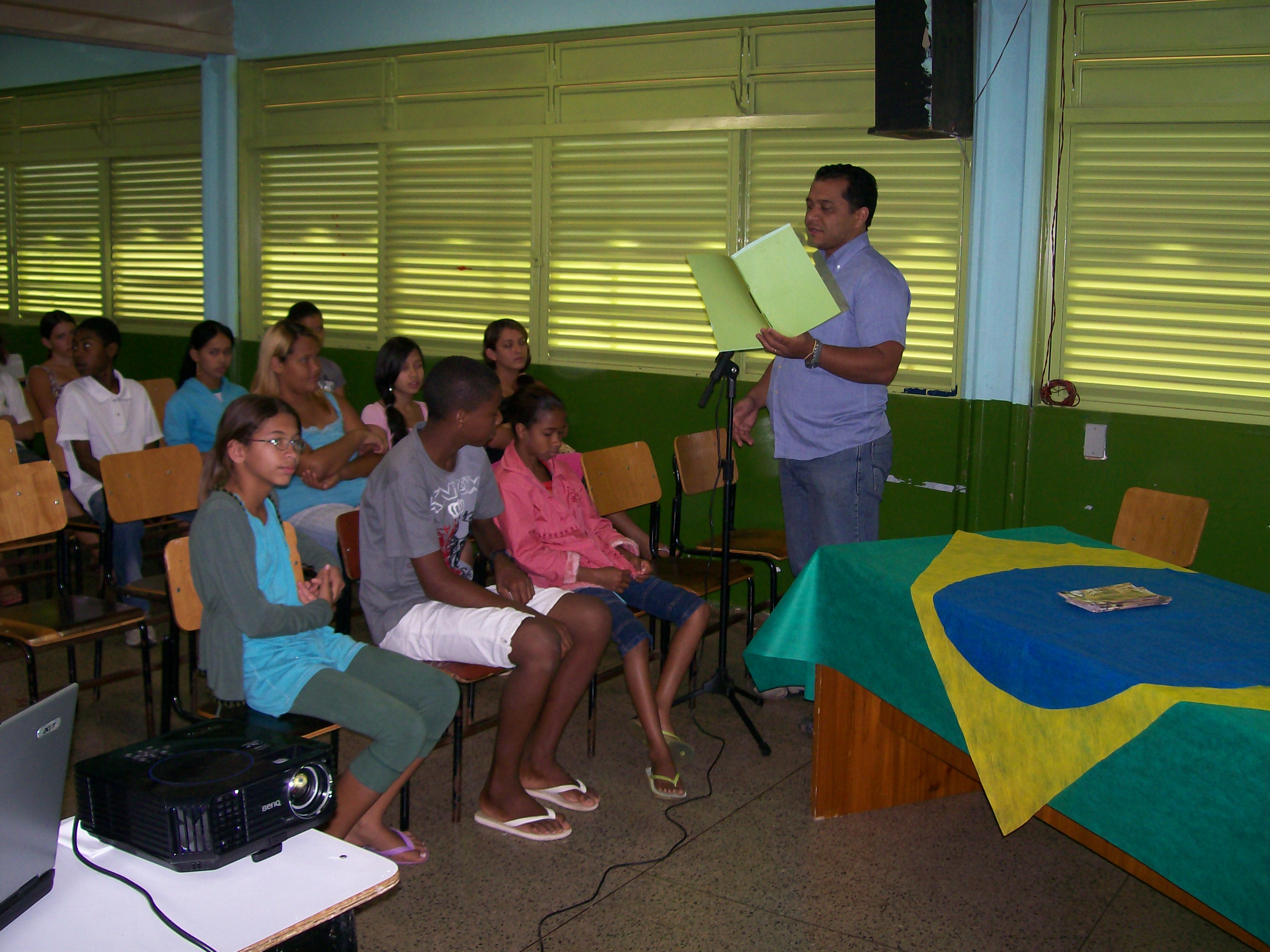 Ação no CEF Nossa Senhora de Fátima