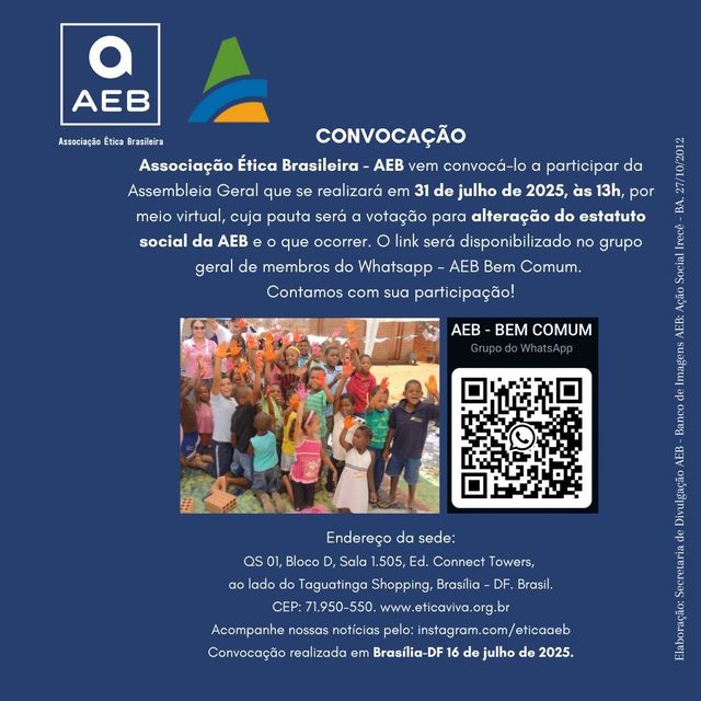 Registro fotográfico da Associação Ética Brasileira 20