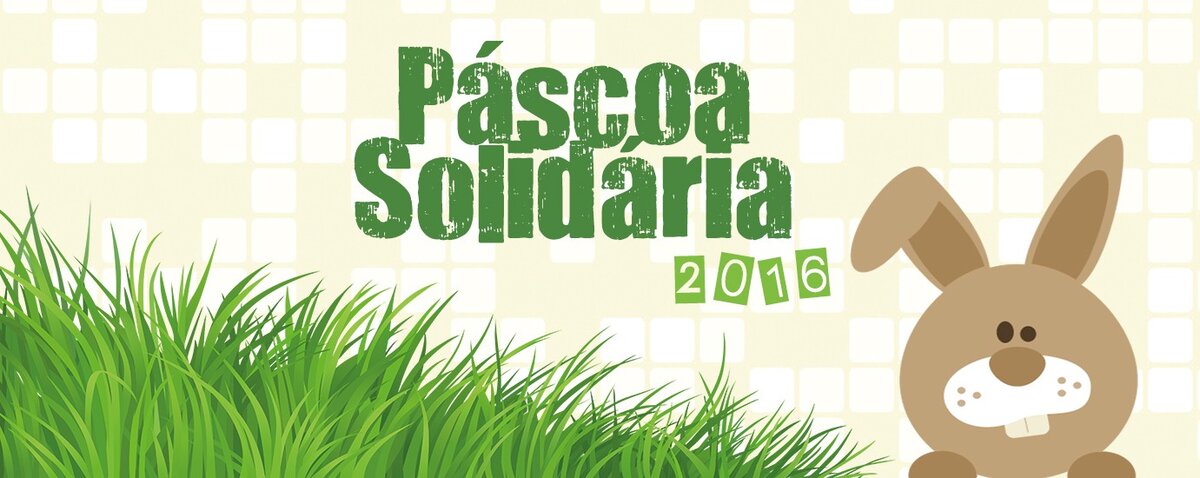 Páscoa Solidária — material promocional 3