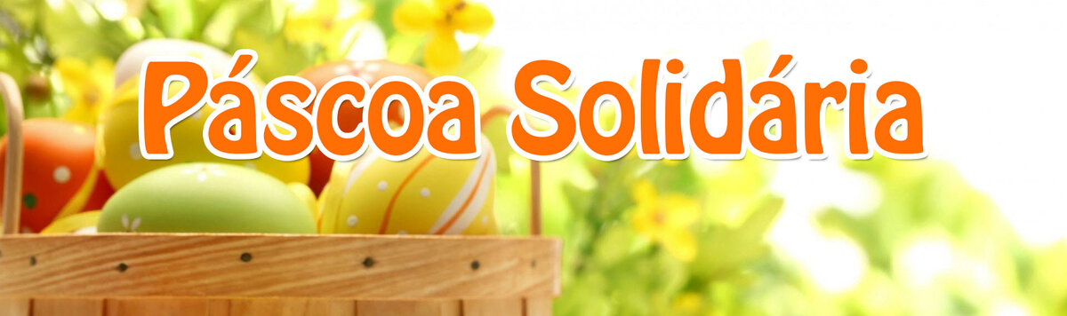 Páscoa Solidária — material promocional 6